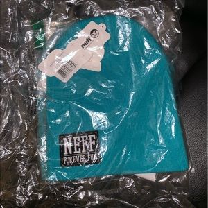 Brand new Neff Teal Beanies Universal Size